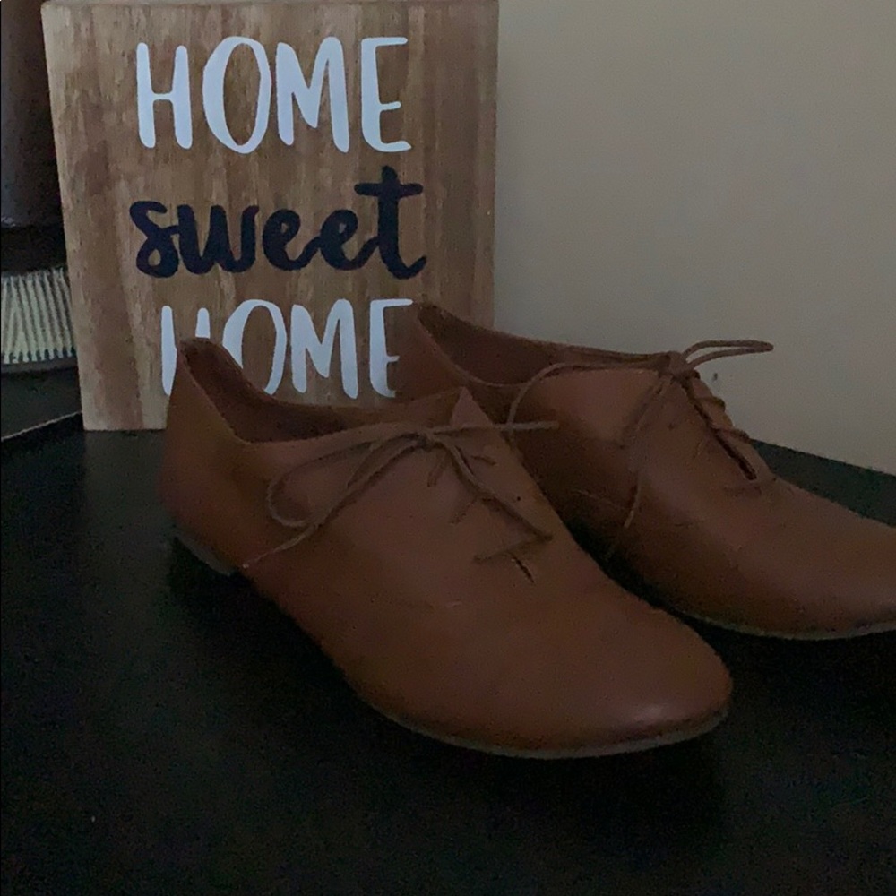 Coffee Color Lace Shoes